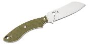 SCFB50GPOD Couteau Spyderco Stok Drop Point Lame Acier 8Cr13MoV Etui Boltaron - Livraison Gratuite