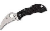 SCMBKHBS Couteau Spyderco Manbug Lame Acier VG10 Hawkbill Serr Made In Japan - Livraison Gratuite