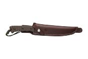 TPWPH04 Poignard TOPS Knives Wild Pig Hunter Lame Acier Carbone 1095 Etui Cuir Made USA - Livraison Gratuite