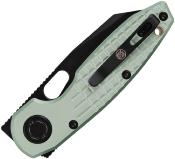 VOSA1907 Couteau Vosteed Green Lame Acier 154CM Reverse Tanto IKBS Vanchor Lock - Livraison Gratuite