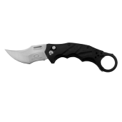 WAR040BK Karambit WithArmour Lynx Black Lame Acier 440C Button Lock Etui Nylon - Livraison Gratuite