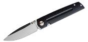 ATZ1849PBK Couteau ArtisanCutlery Sirius Black Lame Acier AR-RPM9 IKBS - Livraison Gratuite