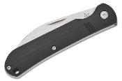 BC484GB Couteau Bear & Son 484GB Black Lame Wharncliffe Acier D2 Slipjoint USA - Livraison Gratuite