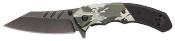 BR0467 Couteau Browning OVIX Camo A/O D2 Blade G10/Alu Handle Frame Lock Clip