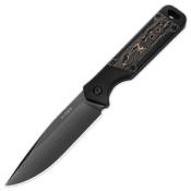 KI1067A1 Kizer Militaw Gold Lame Acier CPM-S35VN Manche Alu/Camocarbon Étui Kydex - Livraison Gratuite