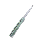 KUB358C Couteau Kubey Master Chief Outdoor Jade Blade AUS-10 IKBS - Livraison Gratuite