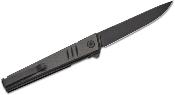 RS8071CB Couteaau Real Steel Kikashi Black G10/Carbon Fiber Lame Acier 14C28N Blk IKBS - Livraison Gratuite