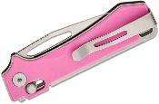 RST8051PS Couteau Real Steel Vis Pink Lame Acier 12C27N Crossbar Lock IKBS - Livraison Gratuite