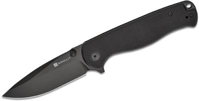S23054B1 Couteau Sencut Errant Black Lame Acier 9Cr18MoV Blackwash IKBS - Livraison Gratuite