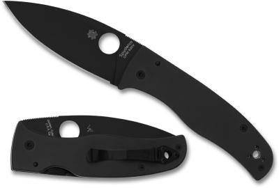 SC263GPBK Couteau Spyderco Bodacious Compression Blk Lame Acier CPM S30V Made USA - Livraison Gratuite