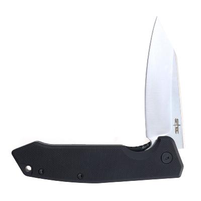 STTS025BK Couteau S-TEC Black G10 Lame Tanto Reverse Acier 8Cr14MoV - Livraison Gratuite