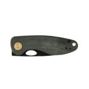 VOSA3303 Couteau Vosteed Acorn Green Micarta Lame Acier 14C28N Black IKBS - Livraison Gratuite