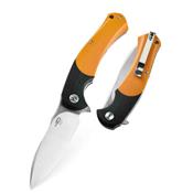 BTKG32C Couteau Bestech Penguin Black/Orange G10 Lame D2 - Livraison Gratuite