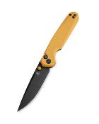 BTKMK07E Couteau Bestechman Velix Yellow Lame Acier 14C28N - Livraison Gratuite