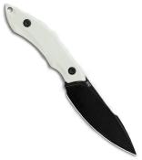 G007A3 Couteau Tenable Luccio White Lame Harpoon Acier Sandvik 14C28N  Etui Kydex - Livraison Gratuite