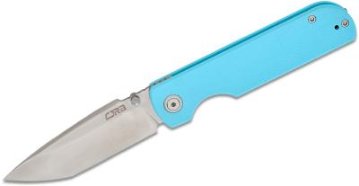 J1937BU Couteau CJRB Cutlery Nova Blue Lame Tanto Acier AR-RPM9 IKBS - Livraison Gratuite