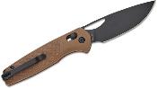 J1952BBN CJRB Cutlery Acacia Brown Lame Acier AR-RPM9 Black IKBS - Livraison Gratuite