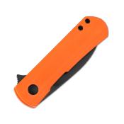 KIV3525A2 Couteau Kizer Yorkie Orange Lame Acier NitroV Black - Livraison Gratuite