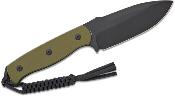 S240362 Couteau SENCUT Toxodon Od Green Lame Acier 9Cr18MoV Etui Kydex - Livraison Gratuite