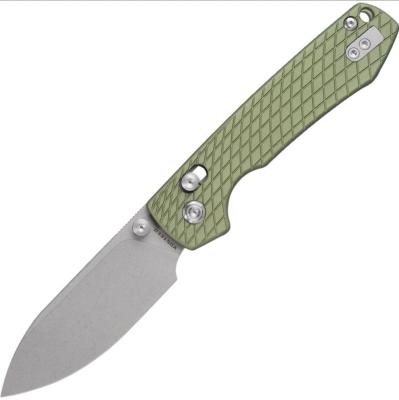 VOSA0514 Couteau Vosteed Raccoon Green Lame Acier Nitro-V IKBS - Livraison Gratuite