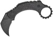 VOSD0202 Couteau Vosteed Dirty Girl Blk Karambit Lame Acier 14C28N Etui Kydex - Livraison Gratuite