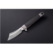 Couteau Artisan Cutlass Gray Titane Lame Acier S35VN ATZ1830GGY - Livraison Gratuite