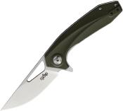 BEDC2204OD Couteau Beyond EDC Sirocco Od Green G10 Lame Trailing Point Acier D2 Blade - Livraison Gratuite