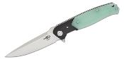 BTKG03L Couteau Bestech Swordfish Jade/Black Lame Acier CPM-MagnaCut IKBS - Livraison Gratuite