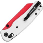 BTKMK06G Couteau BESTECHMAN CICADA'S WING White Lame Acier 10Cr15MoV Red B-Lock - Livraison Gratuite