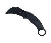 CMBC01B Couteau Karambit CMB Made Knives Falcon Black Lame Acier AUS-10 IKBS - Livraison Gratuite