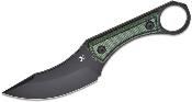 KG004A2 Couteau Kansept Niko Green Lame Acier D2 Blk Etui Kydex - Livraison Gratuite