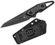 KI1060A2 Couteau de COu Kizer Cutlery Groom FCarbon Lame Acier D2 Etui Kydex - Livraison Gratuite