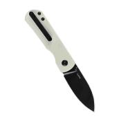 KI3525S2 Couteau Kizer Yorkie White G10 Lame Acier M390 IKBS - Livraison Gratuite