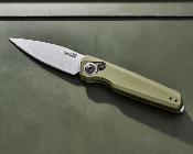 KS7551OL Couteau Automatique Kershaw Launch 18 Lame Acier CPM-154 Manche Green Made USA - Livraison Gratuite