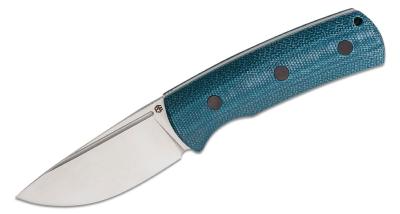 PFKP01FBMS Couteau Petrified Fish Beluga Blue Lame Acier N690 Satin Etui Kydex - Livraison Gratuite