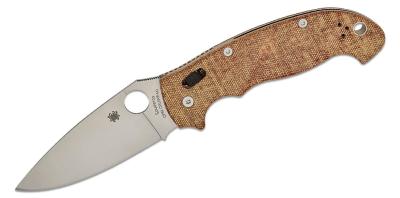 SC95MPCW2 Couteau Spyderco Manix 2 XL Brown Lame Acier CPM-CruWear Ball Bearing/Crossbar USA - Livraison Gratuite