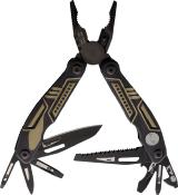 WAR010BT Pince WithArmour Ranger Multi Tool Black Tan Lame de Scie, Tournevis, Étui en Nylon - Livraison Gratuite