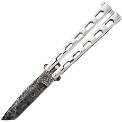 Couteau Papillon Damas Butterfly Balisong Bear & Son Lame Tanto Made USA BCSS14AD - Livraison Gratuite