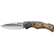 UTK911404CP Couteau Utica Crazed Bear IV Camo Lame Acier 8Cr13MoV - Livraison Gratuite