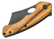 BTKL06C Couteau Bestech Skirmish Olivewood Lame Acier Black 154CM IKBS - Livraison Gratuite