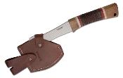 CTK285341HC Hache Condor Country Backroads Axe Lame Acier Carbone 1075 Etui Cuir Salvador - Livraison Gratuite