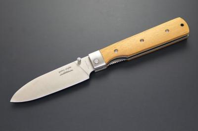 KCGA001 Couteau Kanetsune Gaku Style Wood Lame Acier 440 Made In Japan - Livraison Gratuite