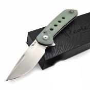 REAPLXF7 Couteau Reate Knives PL-XF Pivot Lock Jade Lame Acier Nitro-V SW - Livraison Gratuite