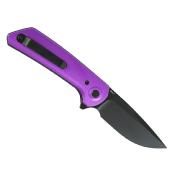 REAPLXFA6 Couteau Reate Knives PL-XF Purple Lame Black Acier Nitro-V - Livraison Gratuite