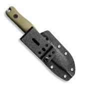 REKF3D11ODBK Couteau Reiff Knives F3 Daily Carry OD Green Lame Acier CPM 3V SW Etui Kydex Made USA - Livraison Gratuite