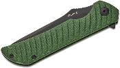 RKEP123MG Couteau RUIKE P123-MG Manche Micarta Green Lame Acier 14C28N - Livraison Gratuite