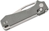 RS8051HS Couteau Real Stee Vis Gray Lame Drop Point Acier 12C27N IKBS - Livraison Gratuite