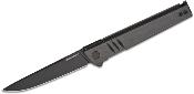 RS8071CB Couteaau Real Steel Kikashi Black G10/Carbon Fiber Lame Acier 14C28N Blk IKBS - Livraison Gratuite