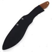 SCH1121081 Couteau Schrade Machete Brown Lame Acier 3Cr13MoV Etui GFN - Livraison Gratuite