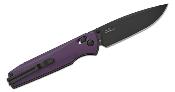 SRM258LGN Couteau SRM 258L-GN Purple Lame Acier D2 Ambi Lock IKBS - Livraison Gratuite